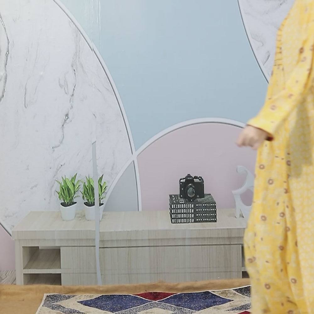 
                  
                    Charger et lire la vidéo dans la visionneuse de la galerie, Designer Abaya Farasha Caftan Maxi Gown
                  
                