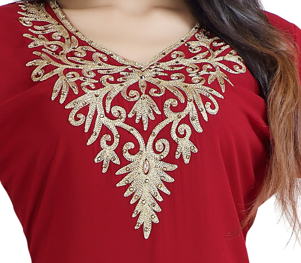 DAILY WEAR EVENING GOWN MAXI ROBE 8067A - Maxim Creation