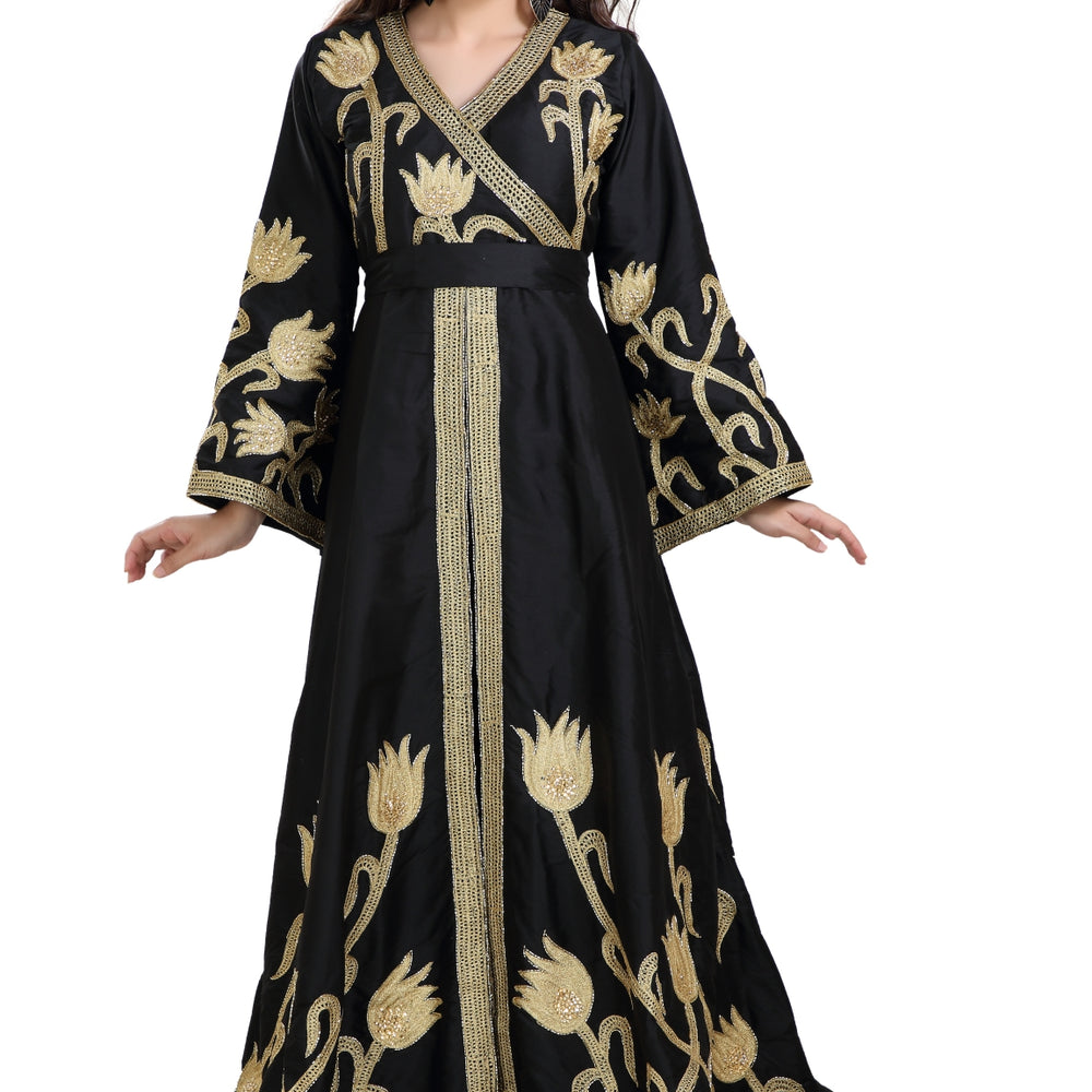 Persian Dress Jasmine Bridesmaid Niqah Kaftan - Maxim Creation