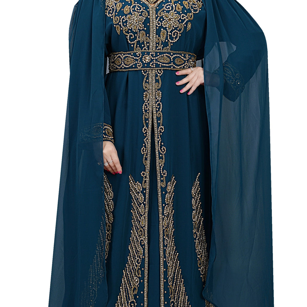 African Abaya Luxe Kaftan Dress - Maxim Creation