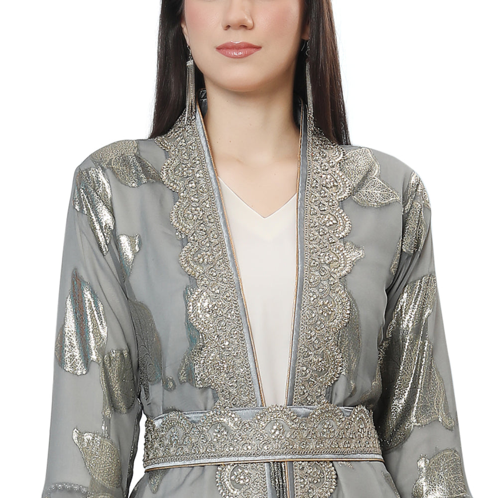 Princess Jasmine Arabian Wedding Gown Designer Jellebiya - Maxim Creation