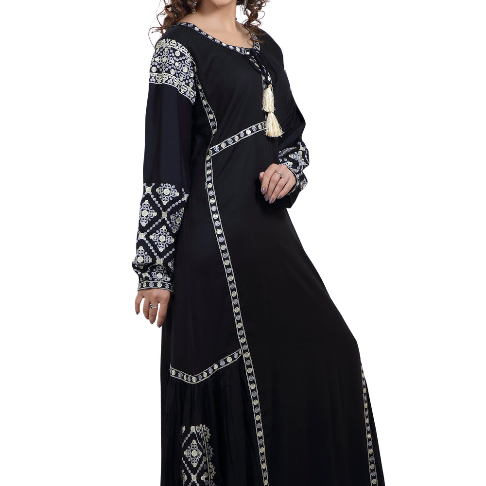 
                  
                    Designer Kaftan Rayon Maxi Dress - Maxim Creation
                  
                