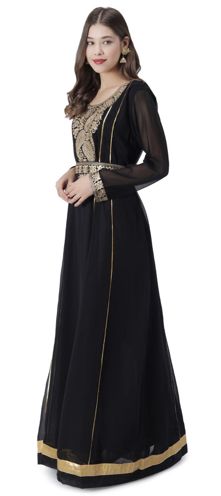 
                  
                    Traditional Kaftan With Paisely Embroidery Work - Maxim Creation
                  
                